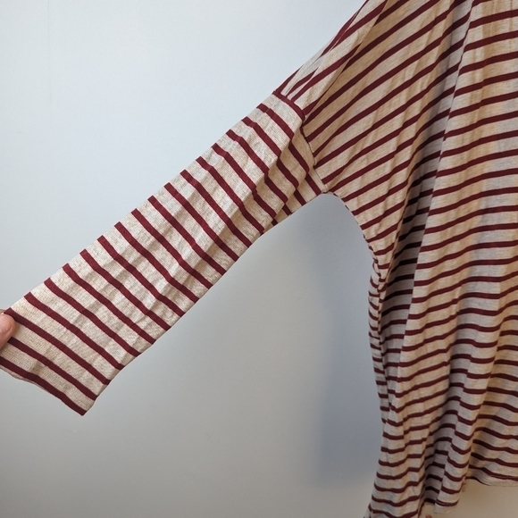 Striped Oversized Tee Shirt - Large - Picture 3 of 5